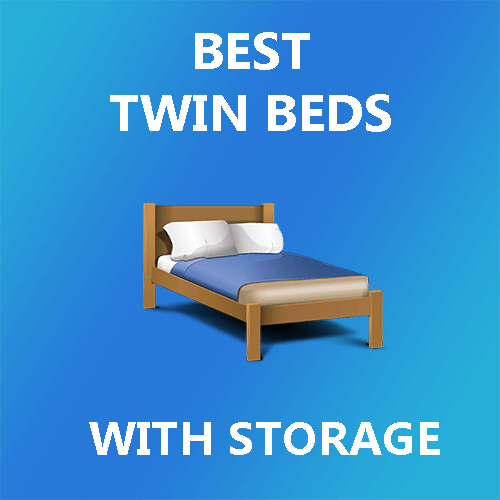 5 Best Twin Beds With Storage 2021, Pine Twin Bed With Storage Underneath